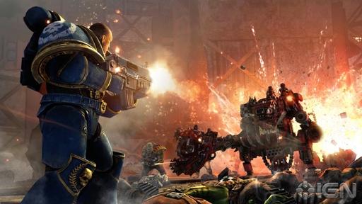 Warhammer 40,000: Space Marine - Первый взгляд на WH40k: Space Marines от IGN. Часть 2